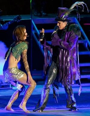 Adam Lambert and dancer @ BroadwayWorld Adam Lambert and dancer Photo